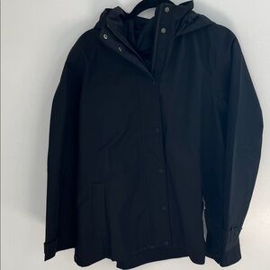 Athleta Women's Black Hooded Jacket